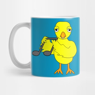 Music Note Chick Mug